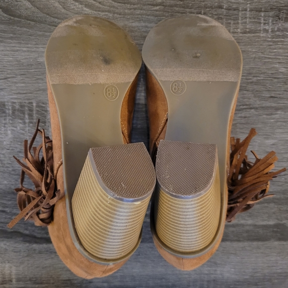 Rampage Peep Toe Booties - Picture 2 of 6